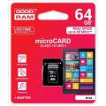 GOODRAM Karta pamięci microSD 64GB CL10 UHS I + adapter-303149