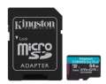 Kingston Karta microSD  64GB Canvas Go Plus 170/70MB/s Adapter-371376