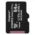 Kingston Karta pamięci microSD  64GB Canvas Select Plus 100MB/s-355271