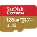 SanDisk Karta pamięci Extreme microSDXC 128GB 160/90 MB/s A2 V30 U3-297510