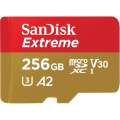 SanDisk Karta pamięci Extreme microSDXC 256GB 160/90 MB/s A2 V30 U3-297515