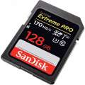 SanDisk Karta pamięci Extreme Pro SDXC 128GB 170/90 MB/s V30 UHS-I U3-315776