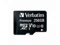 Verbatim Micro SDXC 256GB class 10 UHS-1 + Adapter SD-381384
