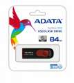 Adata Pendrive Dashdrive C008 64GB USB Czarno-czerwony-194327