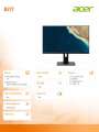 ACER Monitor 27cali B277bmiprzx-353688