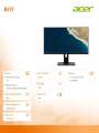 ACER Monitor 27 B277bmiprx-275461