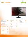 ACER Monitor 27 VG270UPBMIIPX-295505