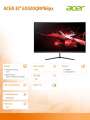 ACER Monitor 32 cale ED320QRPbiipx-374912