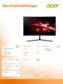 ACER Monitor 31.5 cala Nitro EI322QURPbmiippx-375867