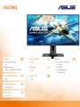 ASUS Monitor 27 LED VG278Q FHD HDMI DVI-D DP GŁOŚNIK PIVOT 1ms 400cd/m2-251591