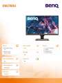Benq Monitor 27 cali EW2780U  LED 5ms/1300:1/HDMI/IPS-363927