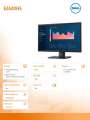 Dell Monitor E2420HS 23.8'' IPS LED FullHD (1920x1080) /16:9/VGA/HDMI/Speakers/3Y PPG-364270
