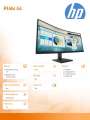 HP Inc. Monitor HP P34hc G4 WQHD USB-C Curved  21Y56AA-424245
