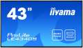 IIYAMA 43'' LE4340S-B1 AMVA DVI/HDMI/USB Player/2x10W-201358