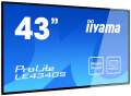 IIYAMA 43'' LE4340S-B1 AMVA DVI/HDMI/USB Player/2x10W-201359