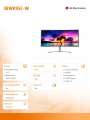 LG Electronics Monitor 38 38WK95C-W 21:9 WQHD Curved-279030