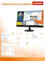 Lenovo Monitor 27 ThinkVision S27q-10 LED Backlit LCD 61E8GAT1EU-363284