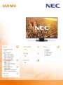 NEC Monitor EA231WU 23 cale IPS 1920x1200 16:10 Czarny-416525