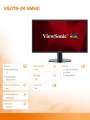 ViewSonic VA2719-2K-SMHD (27 cali, IPS TFT, 2560 x 1440, 5 ms)-296043