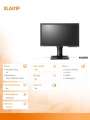 ZOWIE Monitor 24 XL2411P LED 1ms/12MLN:1/HDMI/GAMING-262271