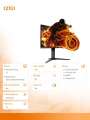 AOC Monitor AOC 27" C27G1 VGA HDMI DP-284428