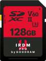 GOODRAM Karta pamięci SDHC IRDM PRO 128GB V60 UHS-II U3 256/120MB/s-718740