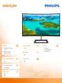 Philips Monitor 325E1C 31.5'' Curved VA HDMI DP-355154