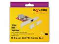 Delock Karta PCI express LAN 10 GB NBASET-410496