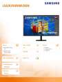 Samsung Monitor LCD UHD 60Hz 5ms LS32A700NWUXEN-809484