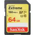 Karta pamięci SDXC SanDisk EXTREME 64GB 150/60 MB/s V30 UHS-I U3-315778