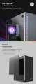 Zalman Obudowa S5 Black ATX Mid Tower PC Case RGB fan TG-1045951