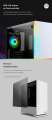 Zalman Obudowa S5 WHITE ATX Mid Tower PC Case RGB fan TG-1045962