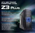 Zalman Obudowa Z3 Plus ATX Mid Tower Blue LED fan ODD-1046065