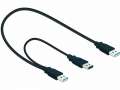 Delock Kabel USB 3.0 AM(M)+Power AM(M)->AM(M) 60cm-189837
