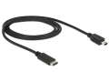 Delock Kabel USB Type-C(M)-MINI BM 2.0 1m-226107