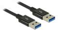 Delock Kabel USB-A M/M 3. 1 GEN 2 1M czarny-413588