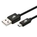 TB Kabel USB - Micro USB 1m. dwustronny czarny-251285