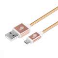 TB Kabel USB-Micro USB 1.5 m złoty sznurek-263987
