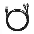 TB Kabel USB 2w1 czarny USB C + Micro USB-356105