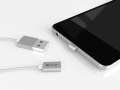 Tracer Kabel magnetyczny USB 2.0 iPhone AM - lightning 1,0m     srebrny-328627