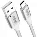 Unitek Kabel PREMIUM USB-micro USB; SILVER; Y-C4026ASL-244447
