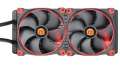 Thermaltake Water 3.0 Riing Red 280 (2x140mm, miedź)-253343