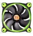 Thermaltake Wentylator Riing 14 LED Green (140mm, LNC, 1400 RPM) Retail/Box-238227