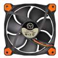 Thermaltake Wentylator Riing 14 LED Orange (140mm, LNC, 1400 RPM) Retail/Box-238233