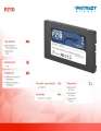 Patriot Dysk SSD 1TB P210 520/430 MB /s SATA III 2.5-391355