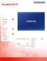 Samsung Dysk SSD Portable T7 500GB USB 3.2 GEN.2 BLUE-714387