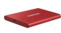 Samsung Dysk Portable T7 2TB USB3.2 GEN.2 czerwony-377962