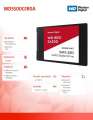 Western Digital Dysk Red SSD 500GB SATA 2,5 WDS500G1R0A-381670