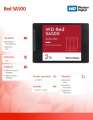 Western Digital Dysk SSD Red  2TB SATA 2,5 WDS200T1R0A-1025107