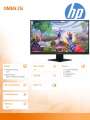 HP Inc. Monitor OMEN 25i FHD Gaming 22J05E9-1082726